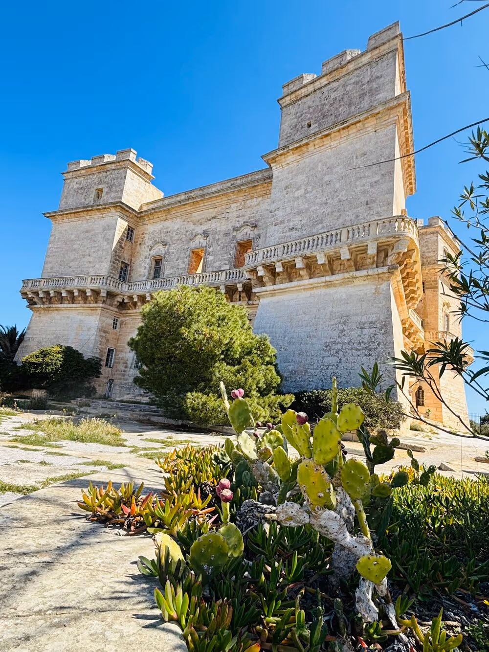 Selmun-Palast in Mellieħa, Malta. von Persönlichkeitsentwicklung